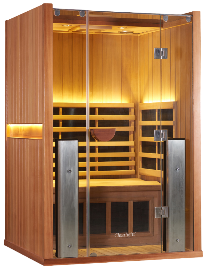 Private luxury infrared sauna room at Lighthouse, featuring body detox and weight loss.